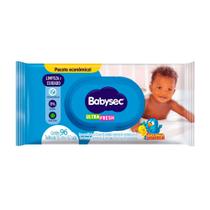 Toalhas Umedecidas BabySec Ultra Fresh com Aloe Vera 96 Unidades Toalhas Umedecidas BabySec Ultra Fresh com Aloe Vera 96 Unidades