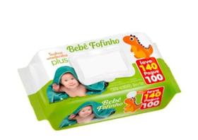 Toalhas umedecidas bebê fofinho com 140 unidades
