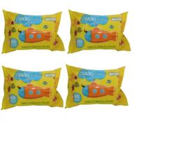 Toalhas Umedecidas Clean Baby 4x100 - Sem Álcool Toalhas Umedecidas Clean Baby 4x100 - Sem Álcool