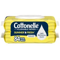 Toalhas Umedecidas Descartáveis Cottonelle Summer Fresh 84 unidades