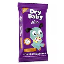 Toalhas umedecidas dry baby plus c/50