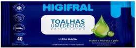 Toalhas umedecidas higifral 40 und Toalhas umedecidas higifral 40 und