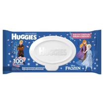 Toalhas Umedecidas Huggies Frozen - Embalagem com 100 Toalhas