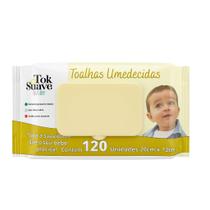 Toalhas Umedecidas infantil TOK SUAVE BABY 120UN