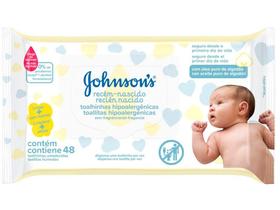 Toalhas Umedecidas Johnson's Baby Recém Nascido 48 Unidades