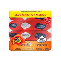 Toalhas Umedecidas Kind Baby com Aloe Vera 200 Unidades Toalhas Umedecidas Kind Baby com Aloe Vera 200 Unidades