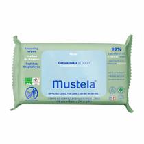 Toalhas Umedecidas Mustela Compostáveis Com Perfume