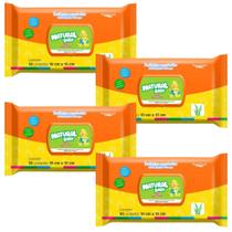 Toalhas Umedecidas Natural Baby 50 Unidades Flip Top kits ou Unidade Toalhas Umedecidas Natural Baby 50 Unidades Flip Top kits ou Unidade