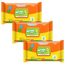 Toalhas Umedecidas Natural Baby 50 Unidades Flip Top Toalhas Umedecidas Natural Baby 50 Unidades Flip Top