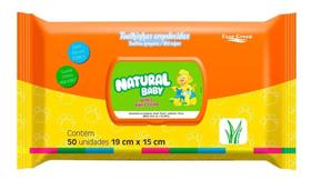 Toalhas Umedecidas Natural Baby C/50 unidades