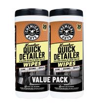 Toalhas Umedecidas para Limpeza Rápida de Couro Chemical Guys 60 Un. Toalhas Umedecidas para Limpeza Rápida de Couro Chemical Guys 60 Un.