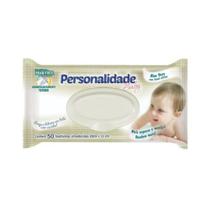 Toalhas Umedecidas Personalidade Baby 50 unidades