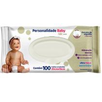 Toalhas Umedecidas Personalidade Baby Com 100 Unidades