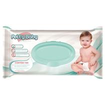 Toalhas Umedecidas Petty Baby Premium 100 Unidades Toalhas Umedecidas Petty Baby Premium 100 Unidades