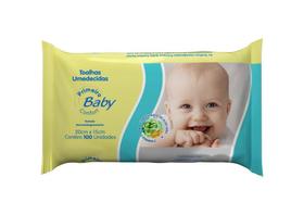 Toalhas umedecidas Primeiro Baby Confort com 120 unidades