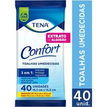 Toalhas Umedecidas Tena Confort Mini 40un Toalhas Umedecidas Tena Confort Mini 40un