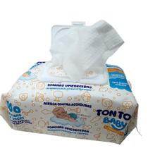 Toalhas umedecidas ton ton baby premium 200 folhas ideal para troca de fralda