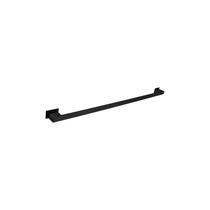 Toalheiro 100 Cm Inox Preto Fosco - Kromus Rt0307-100b