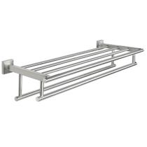 Toalheiro Alise Prateleira porta-toalhas com barras duplas de 70 cm Toalheiro Alise Prateleira porta-toalhas com barras duplas de 70 cm