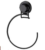 Toalheiro Argola 18 com Ventosa - 4057 Future Toalheiro Argola 18 com Ventosa - 4057 Future