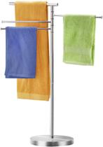 Toalheiro autônomo YOFOVI 102cm em aço inoxidável cromado Toalheiro autônomo YOFOVI 102cm em aço inoxidável cromado