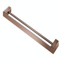 Toalheiro Barra Duplo Docol Flat 1013730 Cobre Polido