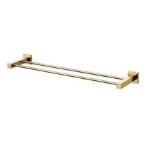 Toalheiro Barra Duplo Docol Square 641843 Ouro Polido