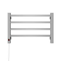 Toalheiro Casuli Aço Carbono Pequeno Lado esquerdo 110 Cinza