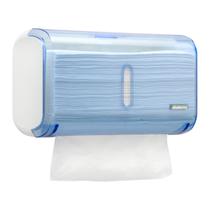 Toalheiro compacto urban glass azul premisse