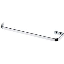Toalheiro Cromado 30cm Porta Toalha Suporte Com Fixação Parafuso Organizador Parede Banheiro Lavabo Pia Toalheiro Cromado 30cm Porta Toalha Suporte Com Fixação Parafuso Organizador Parede Banheiro Lavabo Pia