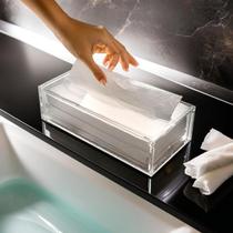 Toalheiro de Acrílico Transparente para Papel Toalha Interfolha Toalheiro de Acrílico Transparente para Papel Toalha Interfolha