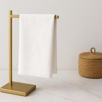 Toalheiro de Bancada Aço Inox - Dourado Toalheiro de Bancada Aço Inox - Dourado
