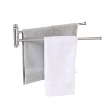 Toalheiro de banheiro KES Swivel 2-Arm SUS304 em aço inoxidável Toalheiro de banheiro KES Swivel 2-Arm SUS304 em aço inoxidável