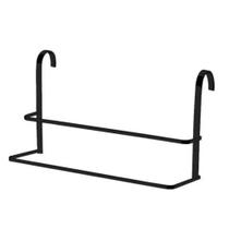 Toalheiro De Box Duplo Em Aço Carbono Perfezione 45cm Future