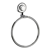 Toalheiro De Parede Argola 18cm Fixação Fácil Por Ventosa Toalheiro De Parede Argola 18cm Fixação Fácil Por Ventosa