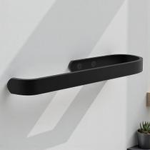 Toalheiro de Rosto Suporte Preto 18 cm Toalheiro de Rosto Suporte Preto 18 cm