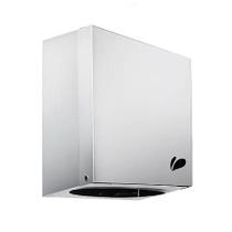 Toalheiro Dispenser Quadra Inox Polido Papel Toalha Biovis