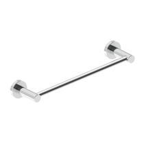 Toalheiro drop de parede 30cm em aço inox cromado dpace4512