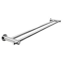 Toalheiro Duplo 80 Cm Inox - Kromus Rd0112-80