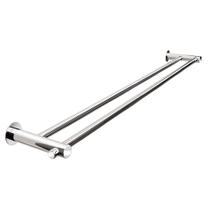 Toalheiro Duplo 80 Cm Inox - Kromus RD0112-80 Toalheiro Duplo 80 Cm Inox - Kromus RD0112-80
