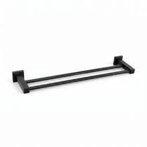 Toalheiro Duplo Porta Toalha Linear Athena 26782 Meber