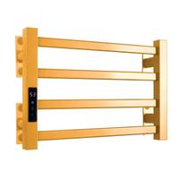 Toalheiro Elétrico Térmico Aquecido 30X 45 - Dourado - 220V