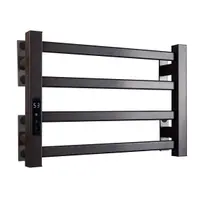 Toalheiro Elétrico Térmico Aquecido 30X 45 - Preto - 110V Toalheiro Elétrico Térmico Aquecido 30X 45 - Preto - 110V