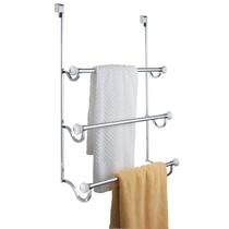 Toalheiro iDesign York Metal Over the Shower Door Chrome