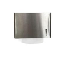 Toalheiro Inox Dispenser Suporte De Papel Toalha Interfolha