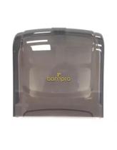 Toalheiro interfolhado fume/preto - bompro