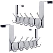 Toalheiro Over The Door Hook WEBI Silver Stainless Steel