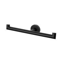 Toalheiro / Papeleira Dupla Lorenzetti Loren Loft 2022 B82 Preto