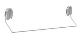 Toalheiro Para Banheiro Adesivo Dispensa Furos Branco - Smartfix Toalheiro Para Banheiro Adesivo Dispensa Furos Branco - Smartfix