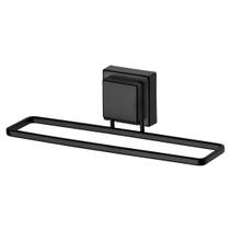 Toalheiro para Lavabo Future 25 cm com Ventosa Preto Fosco Toalheiro para Lavabo Future 25 cm com Ventosa Preto Fosco